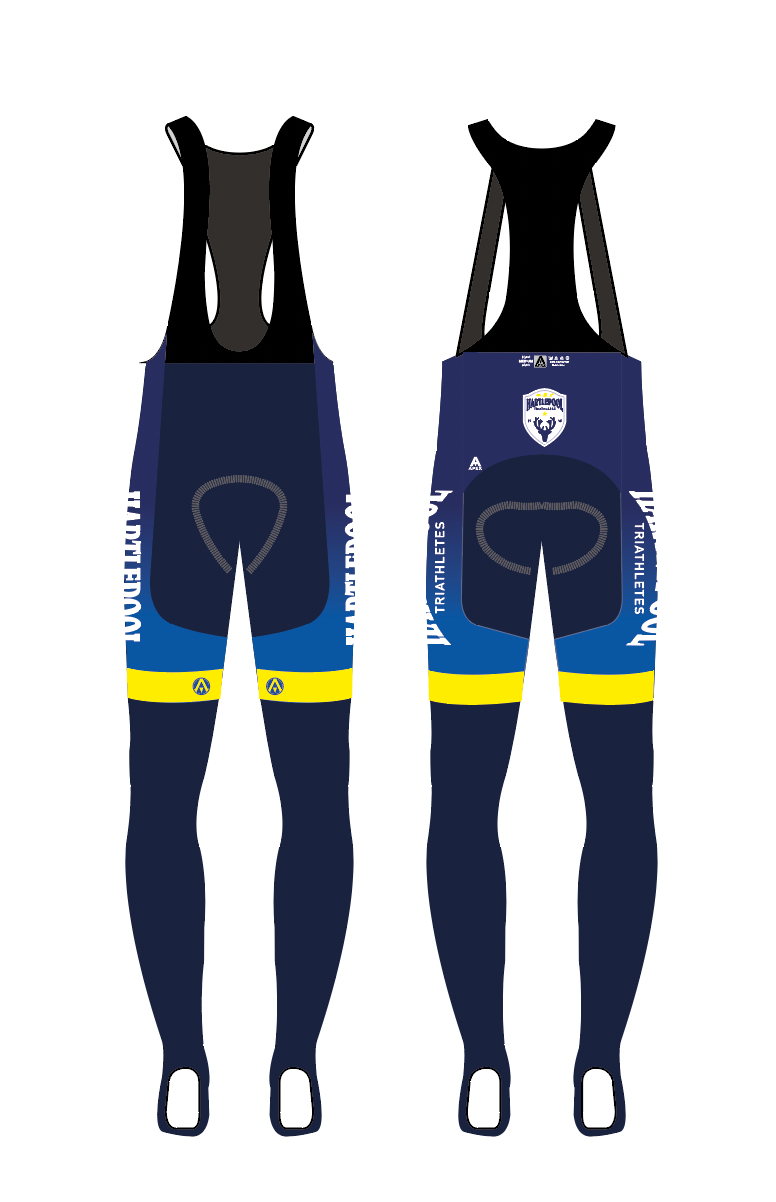 HARTLEPOOL TRIATHLETES PRO BIB TIGHTS