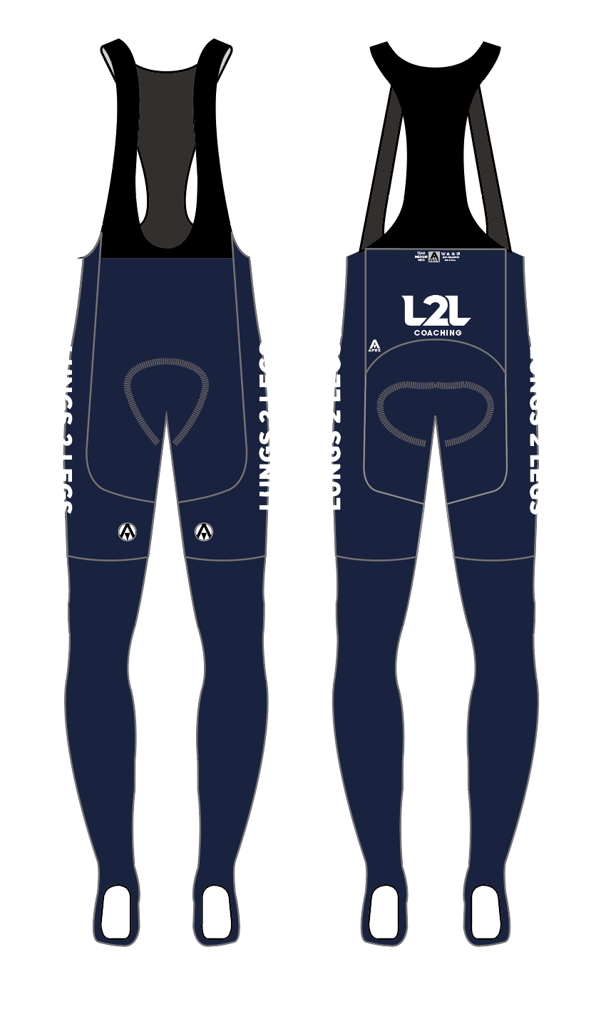 LUNGS 2 LEGS TEAM BIB TIGHTS