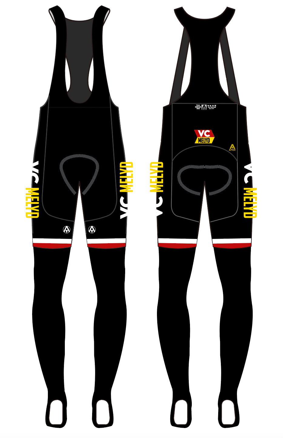 VC MELYD TEAM BIB TIGHTS