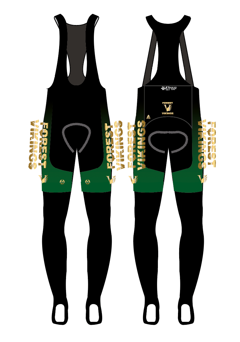 FOREST VIKINGS TEAM BIB TIGHTS