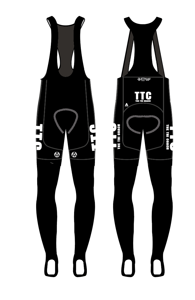 THE TRI COACH TEAM BIB TIGHTS