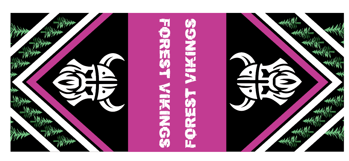 FOREST VIKINGS MICROFIBRE SPORTS TOWEL