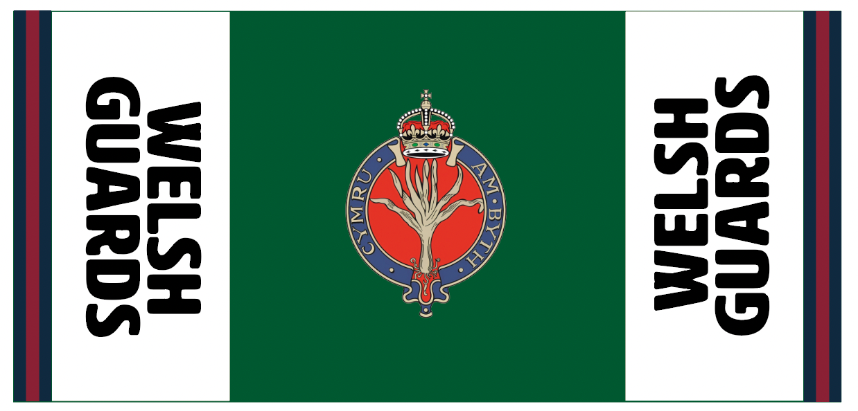 WELSH GUARDS MICROFIBRE SPORTS TOWEL