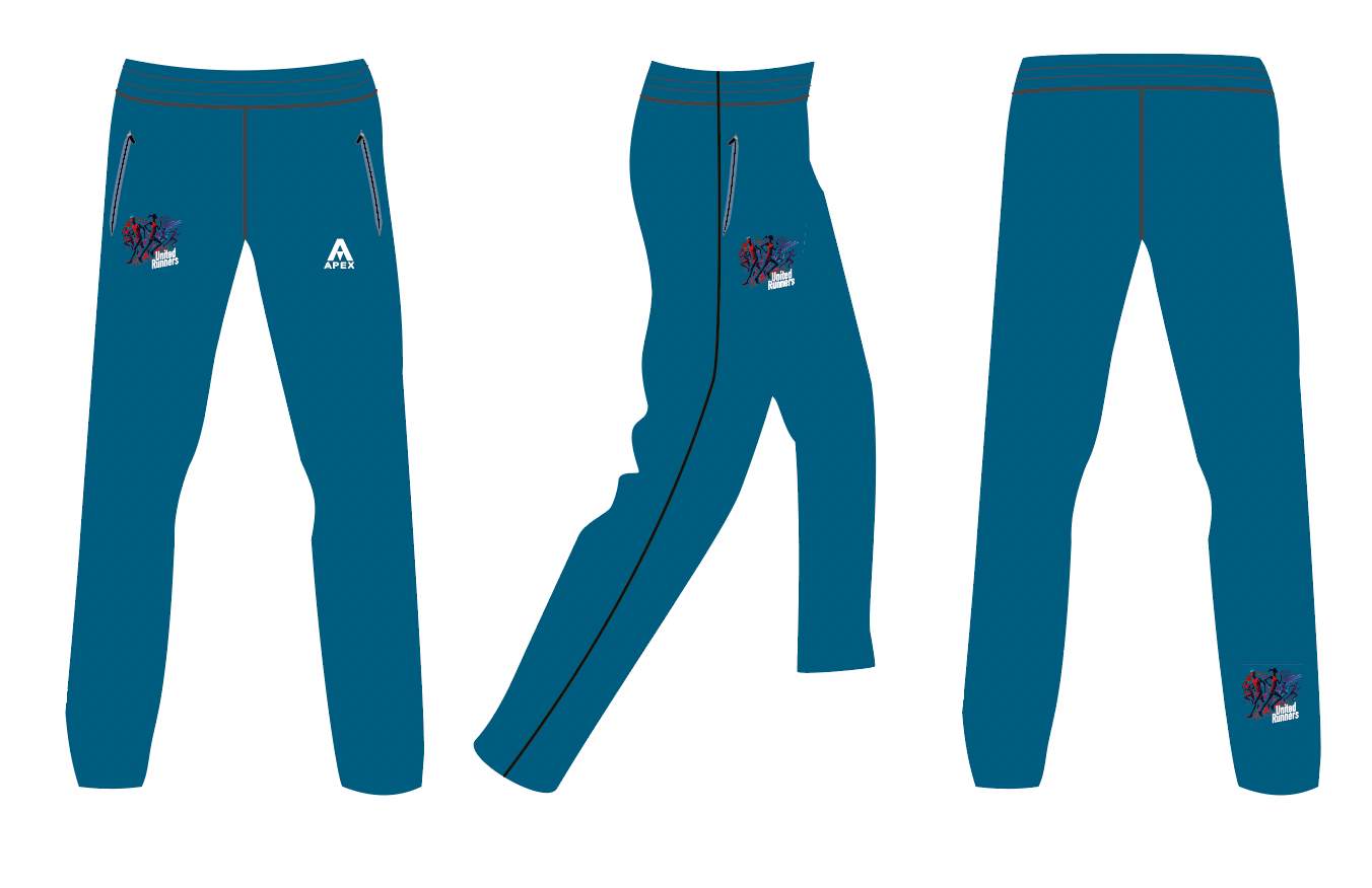 UNITED RUNNERS FULL CUSTOM TRACKSUIT PANTS