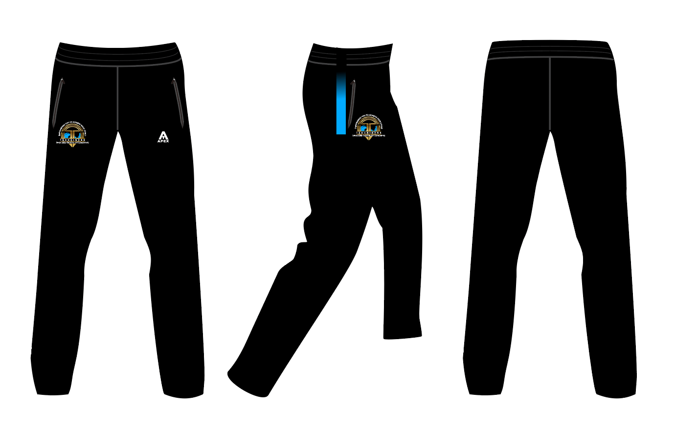 TECHNIQUES COACHING FULL CUSTOM TRACKSUIT PANTS