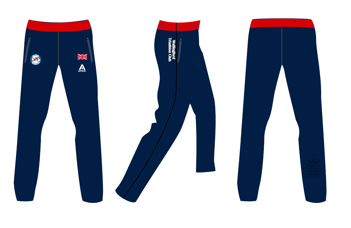WALLINGFORD TRI FULL CUSTOM TRACKSUIT PANTS