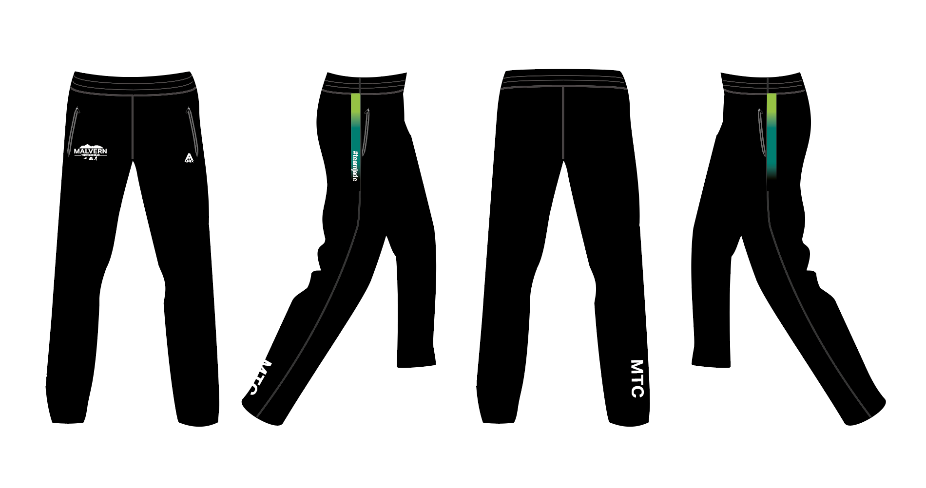 MALVERN TRI FULL CUSTOM TRACKSUIT PANTS
