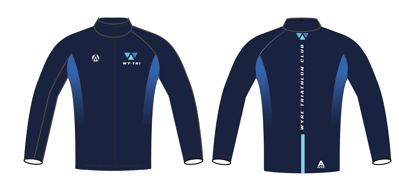 WYRE TRI PRO FULL CUSTOM TRACKSUIT TOP