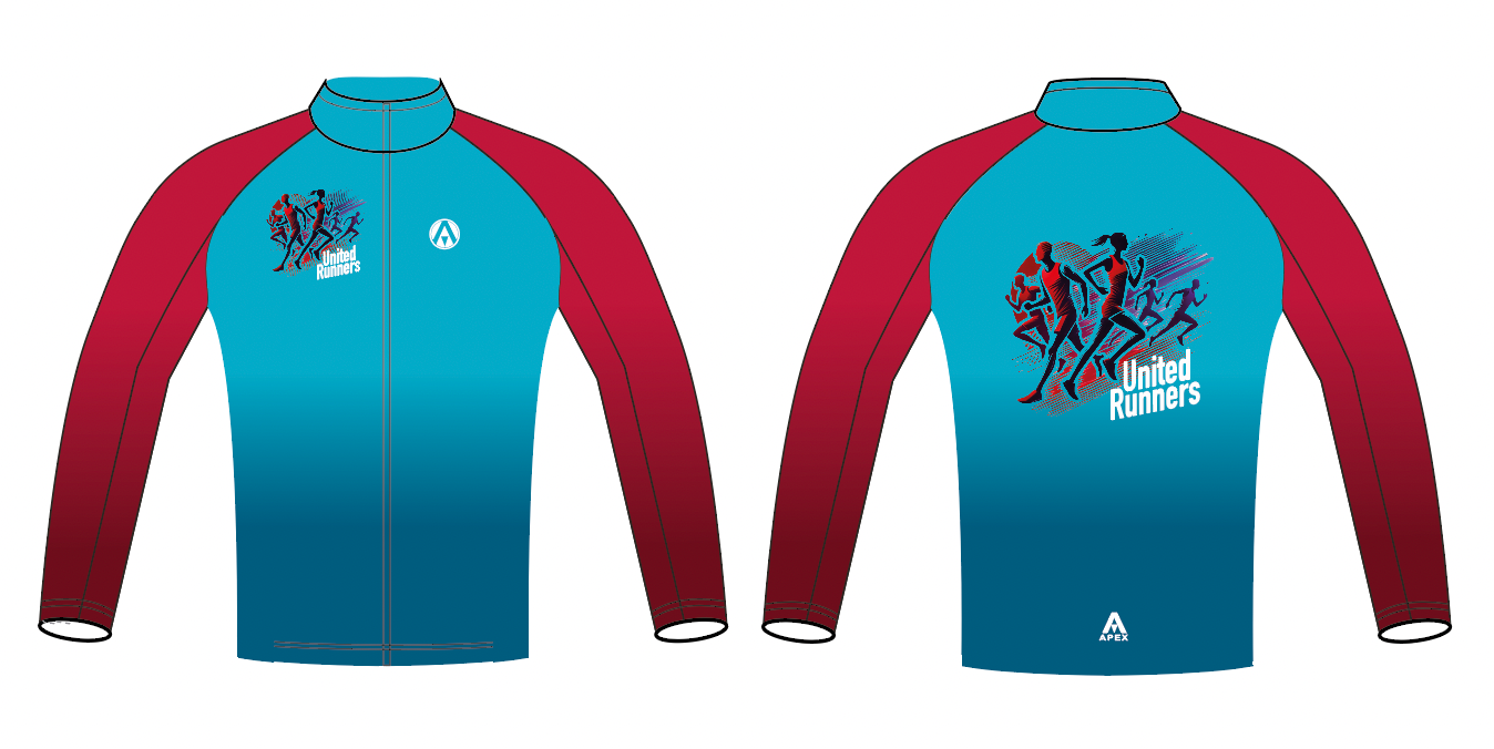 UNITED RUNNERS PRO FULL CUSTOM TRACKSUIT TOP