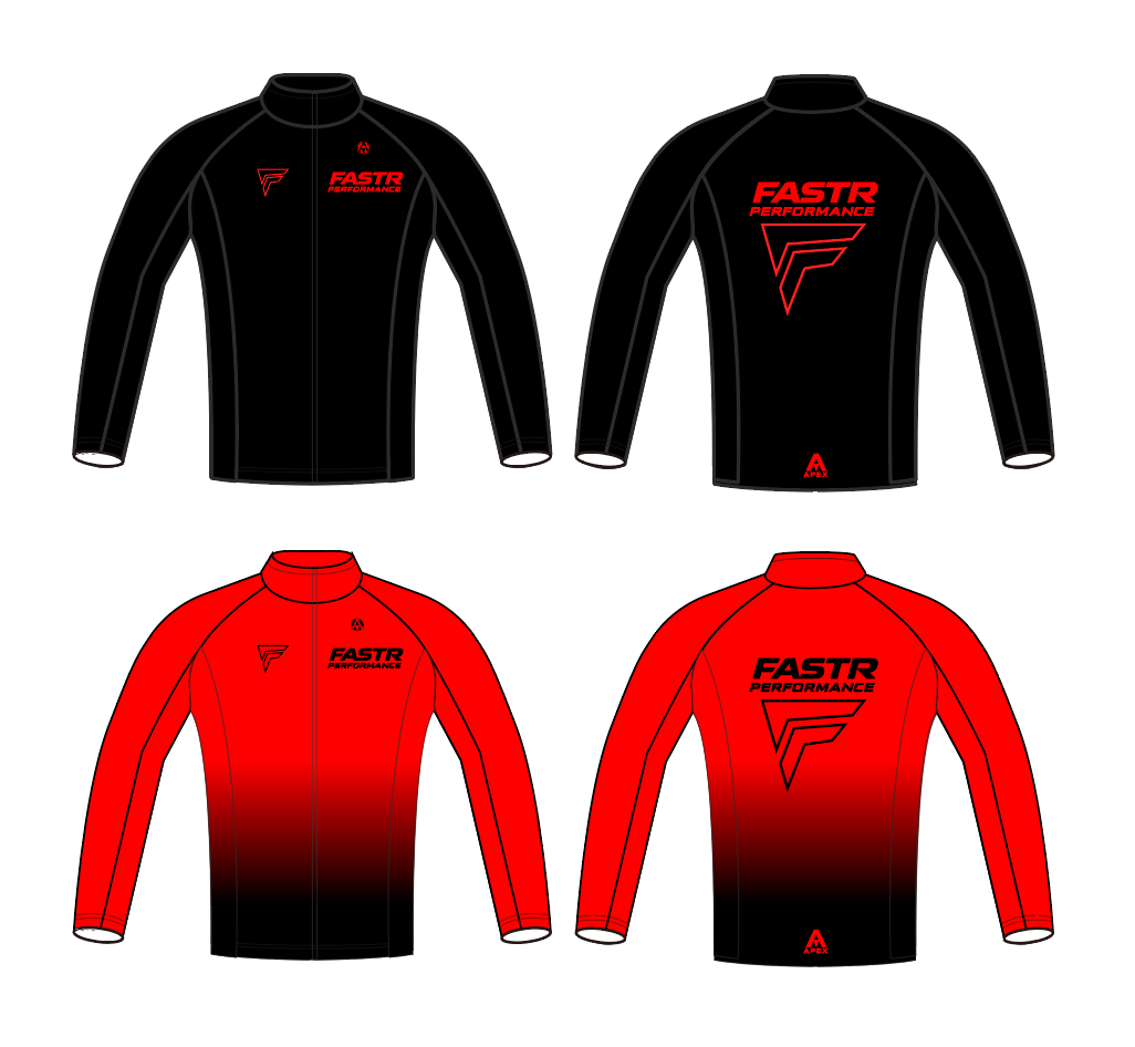 FASTR PRO FULL CUSTOM TRACKSUIT TOP