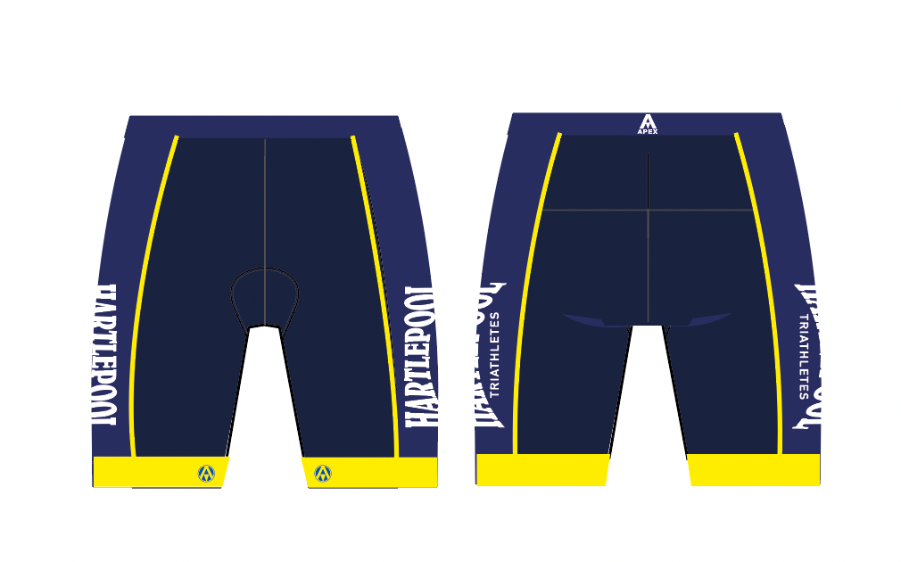 HARTLEPOOL TRIATHLETES TEAM TRI SHORTS