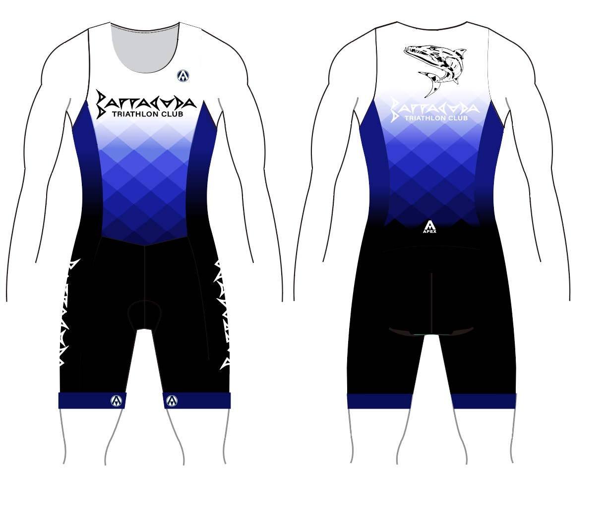 BARRACUDA TRI TEAM TRI SUIT