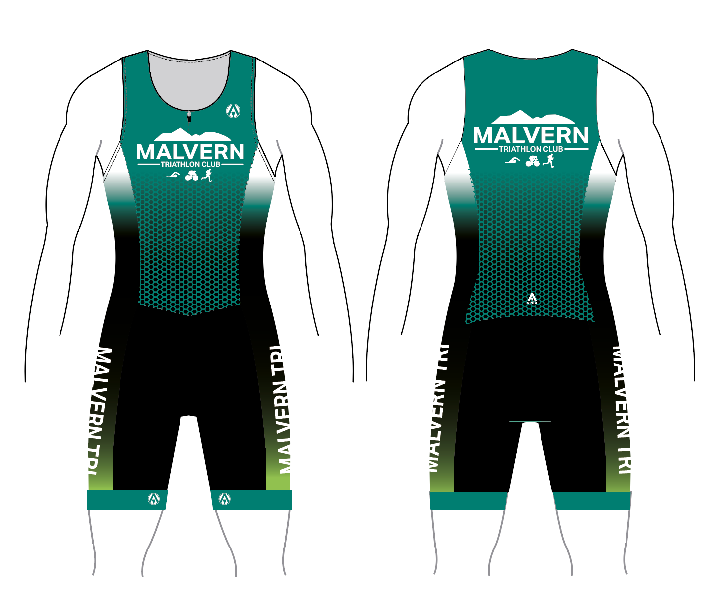 MALVERN TRI TEAM TRI SUIT - KIDS