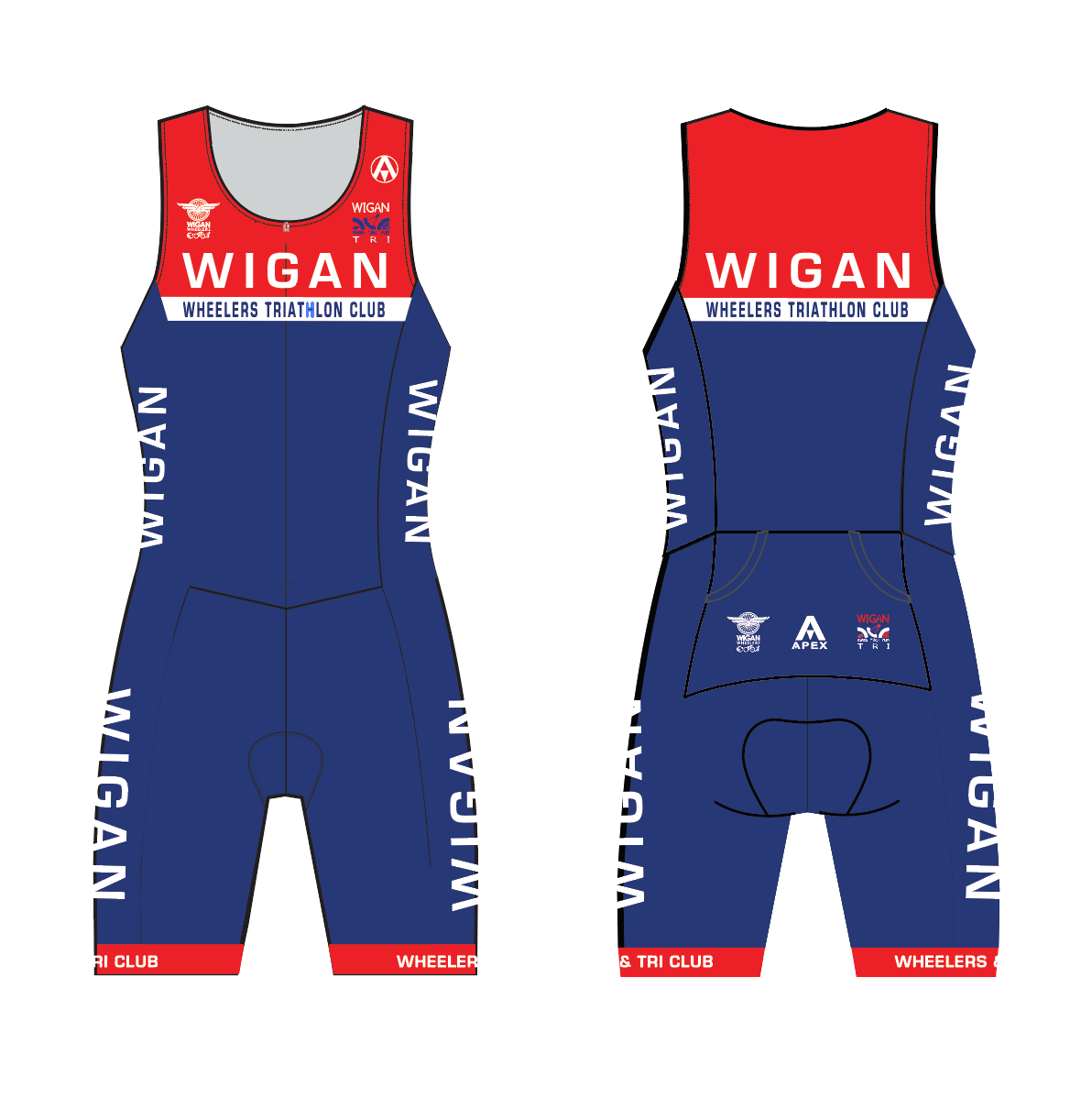 WIGAN WHEELERS TEAM TRI SUIT