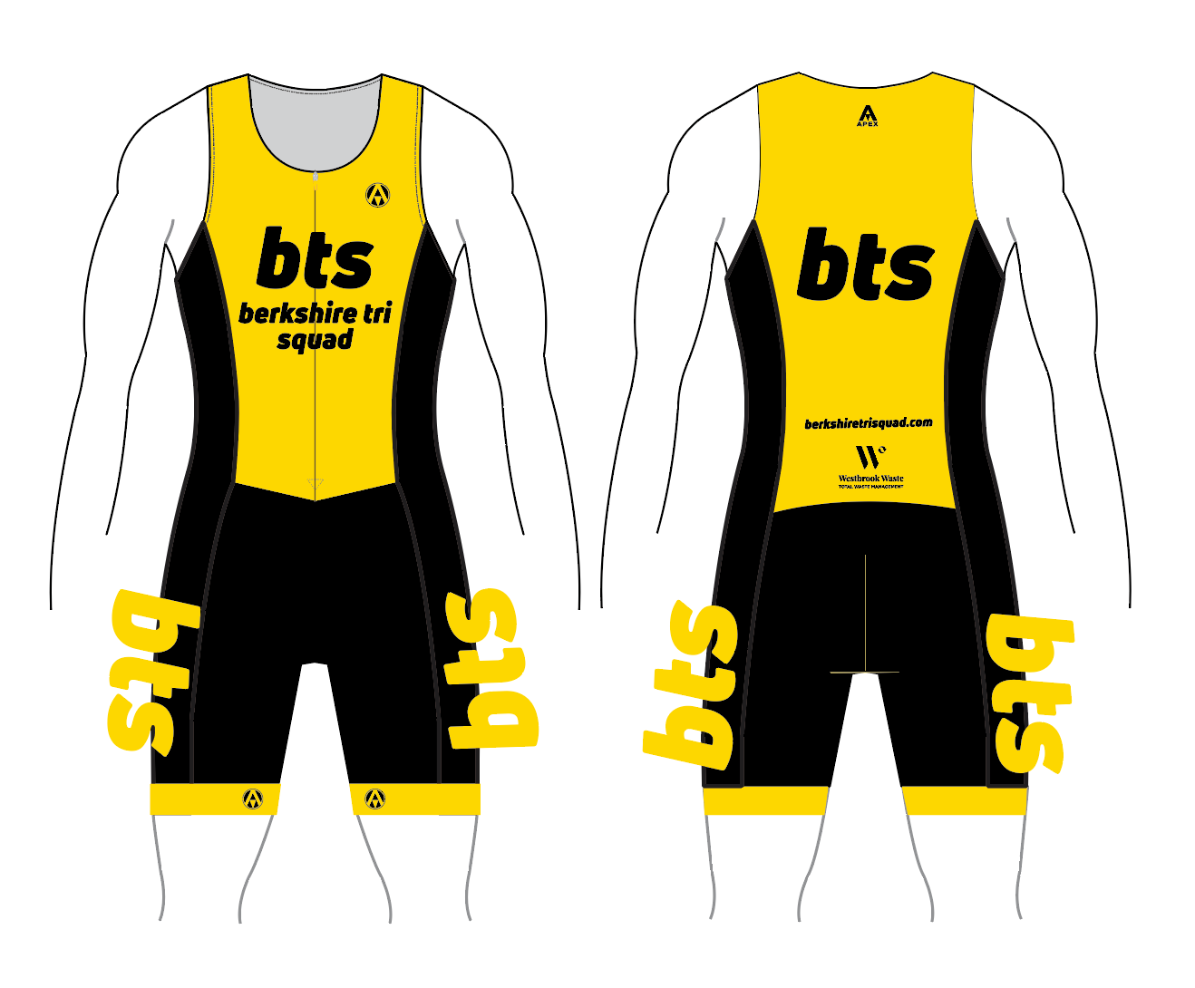 BTS TEAM TRI SUIT