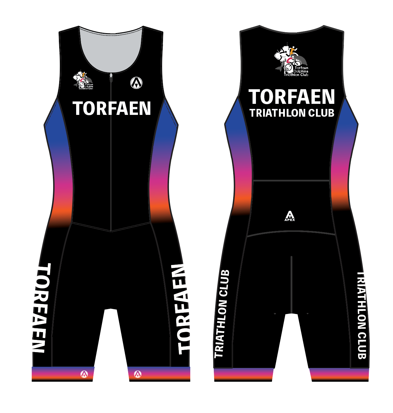 TORFAEN TRI TEAM TRI SUIT