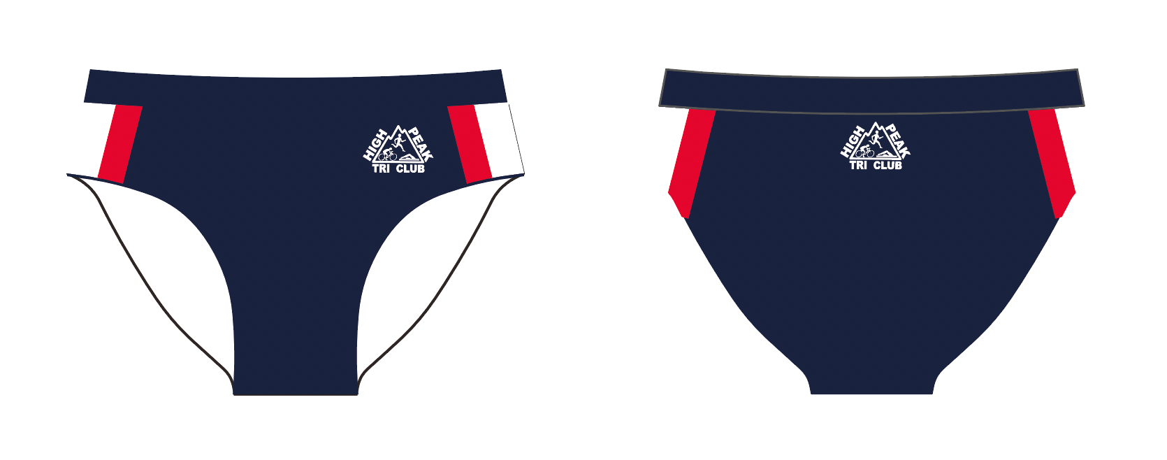 HIGH PEAK PRO SWIM TRUNKS