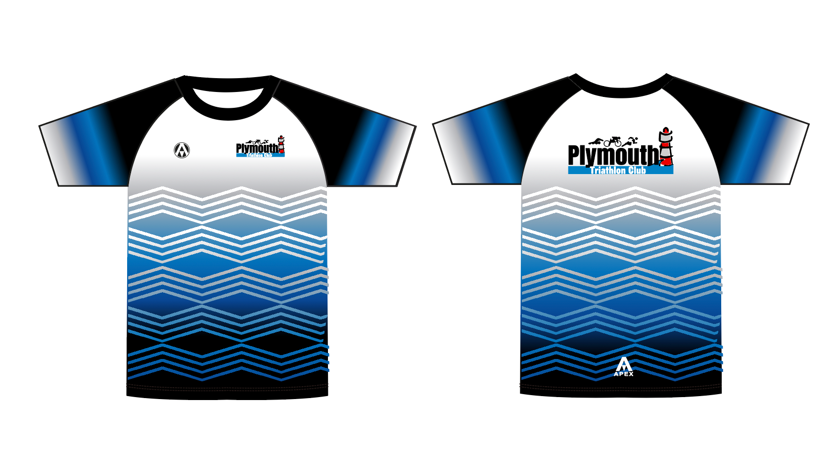 PLYMOUTH TRI FULL CUSTOM T SHIRT - KIDS