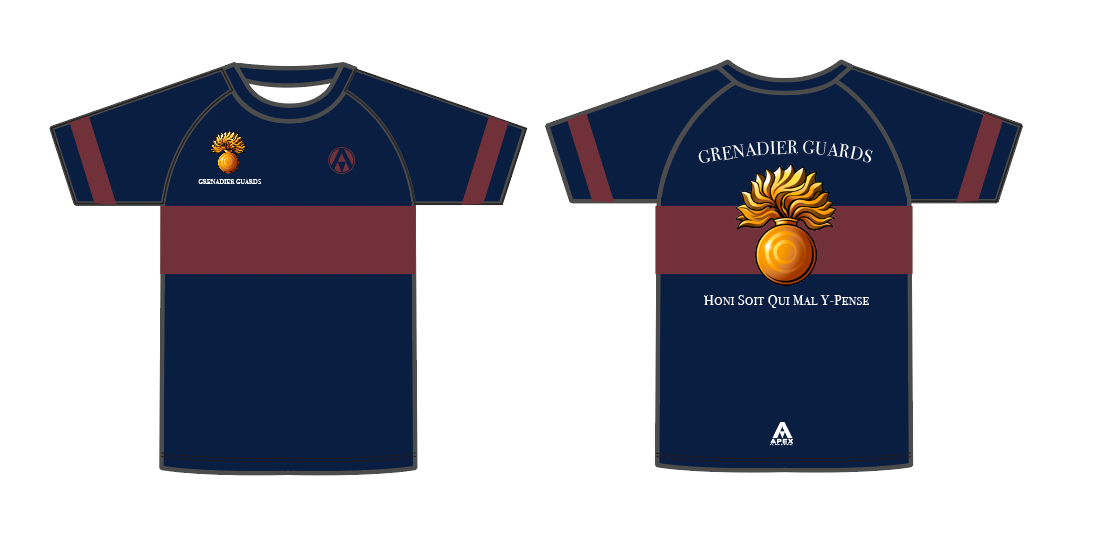 GRENADIER GUARDS TRI FULL CUSTOM T SHIRT