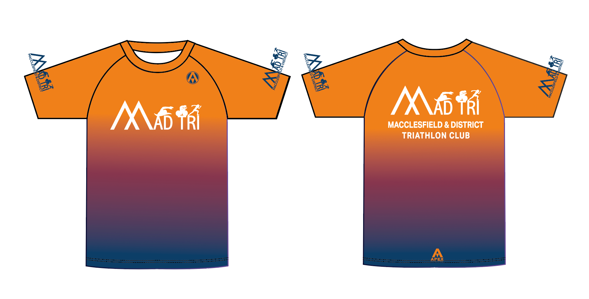 MAD TRI PRO CUSTOM T SHIRT
