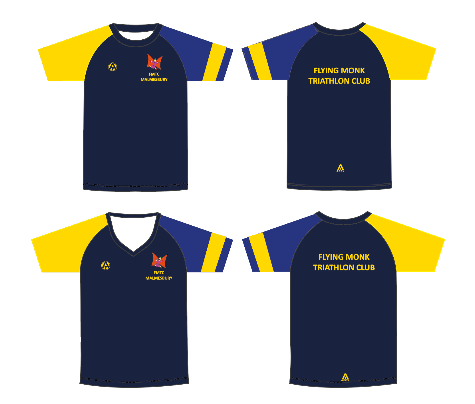 FLYING MONKS PRO ULTRA LITE RUN T-SHIRT