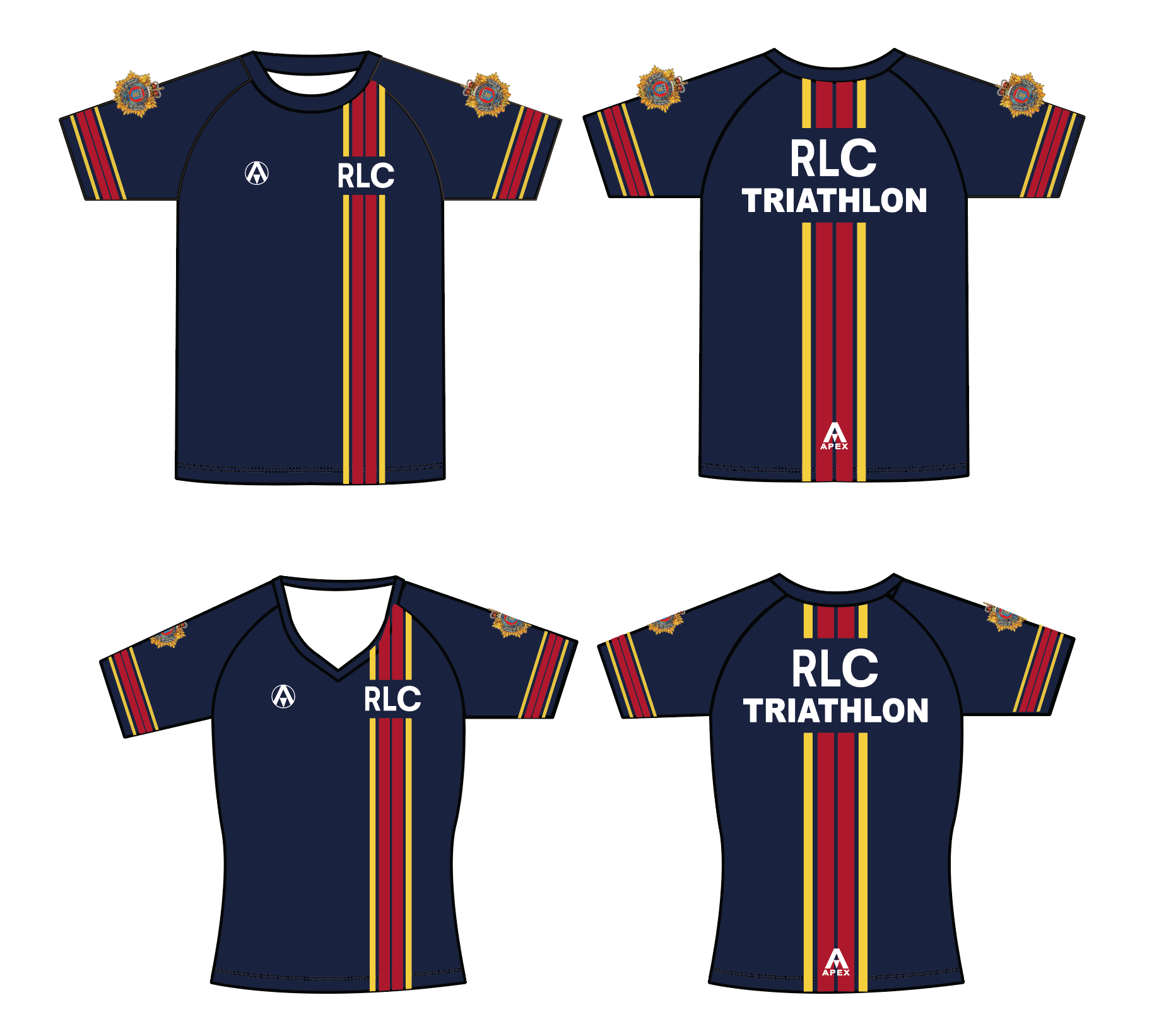 RLC TRIATHLON ULTRA LITE RUN T-SHIRT