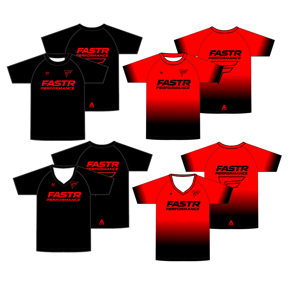 FASTR FULL CUSTOM T SHIRT