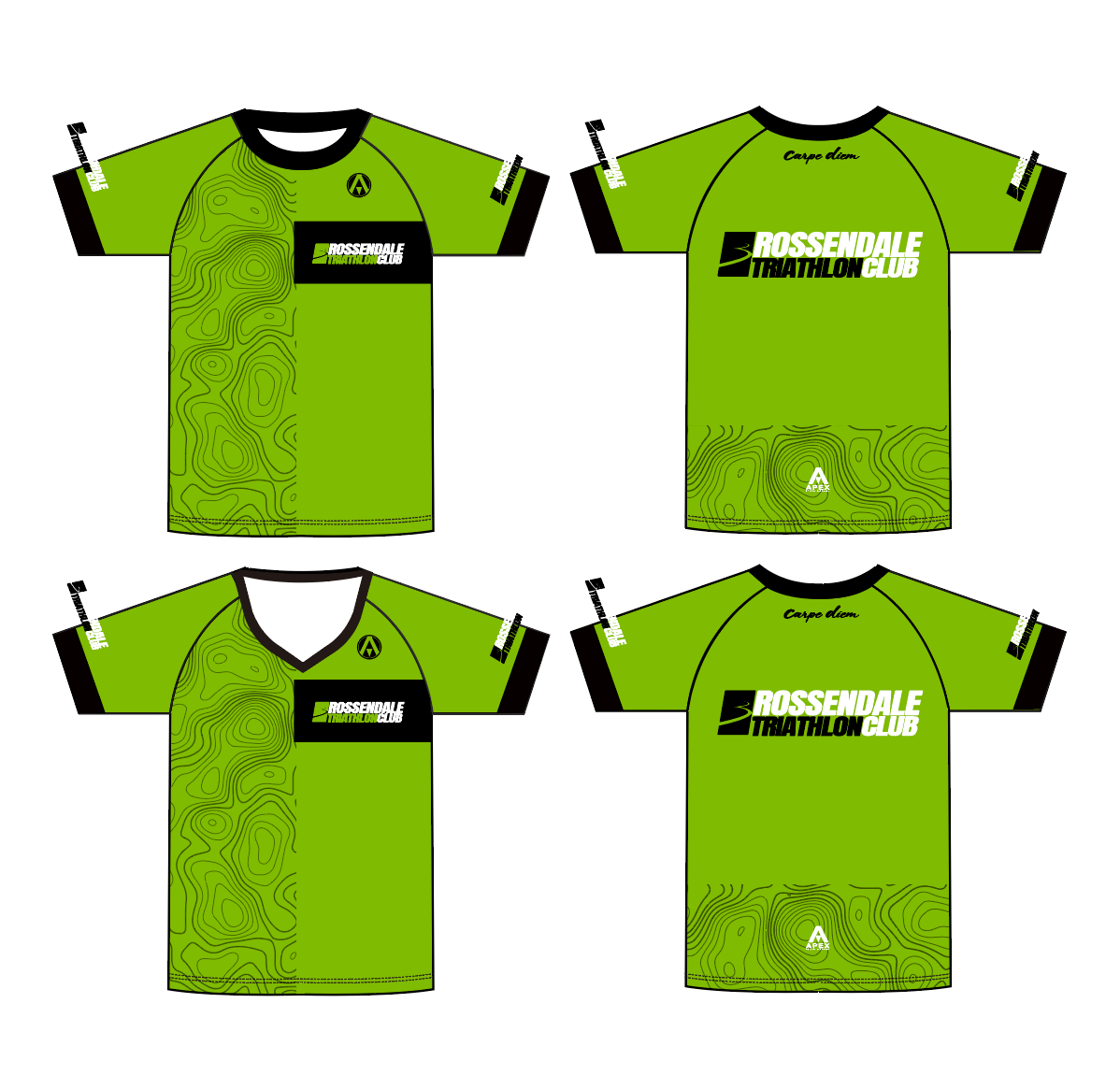 ROSSENDALE TRI CLUB PRO ULTRA LITE RUN T-SHIRT