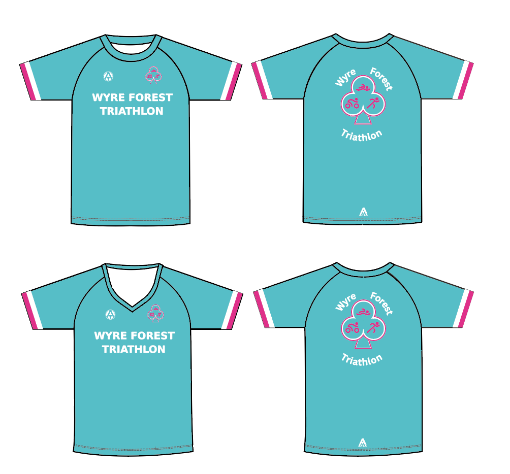WYRE FOREST TRI PRO CUSTOM T SHIRT