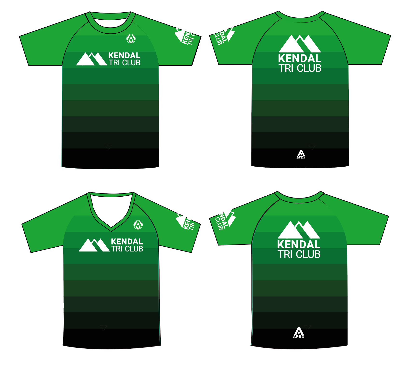 KENDAL TRI FULL CUSTOM T SHIRT