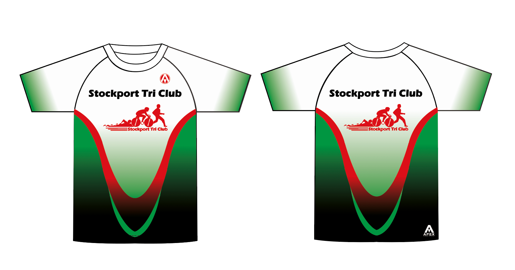STOCKPORT TRI FULL CUSTOM T SHIRT