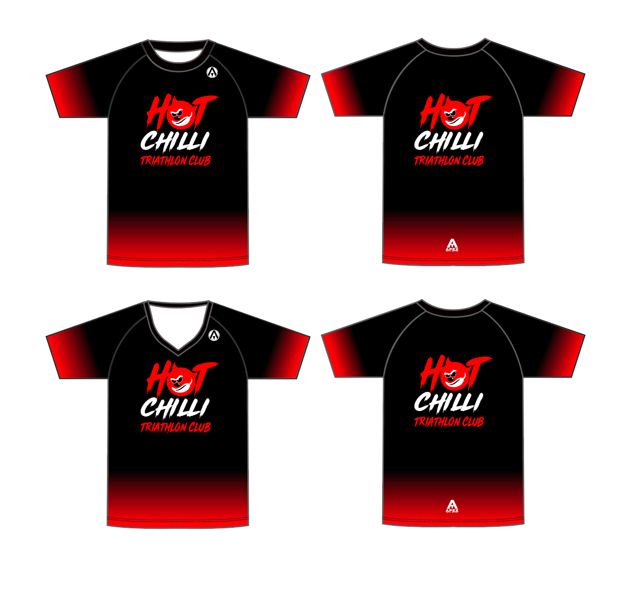 HOT CHILLI FULL CUSTOM T SHIRT
