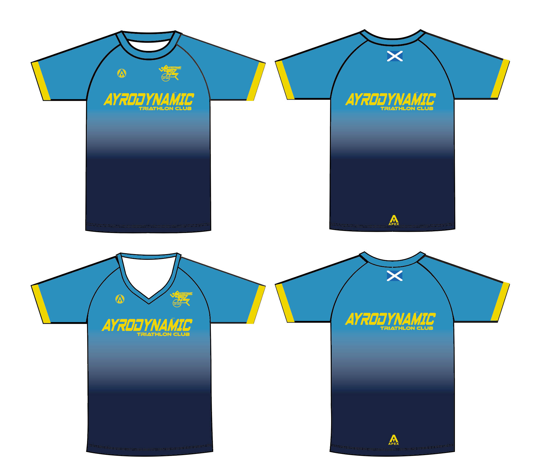 AYRODYNAMIC FULL CUSTOM T SHIRT