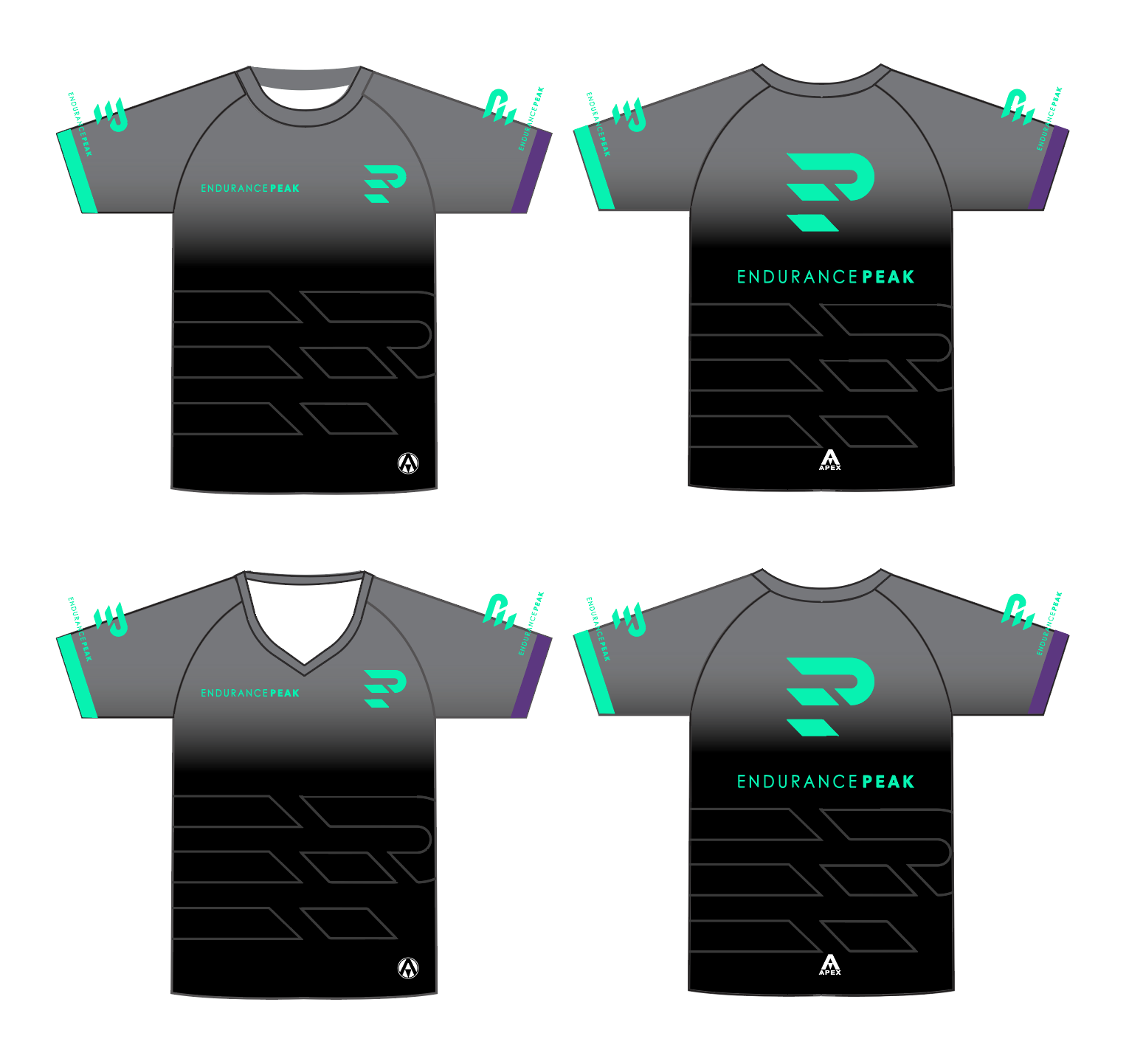 ENDURANCE PEAK PRO CUSTOM T SHIRT