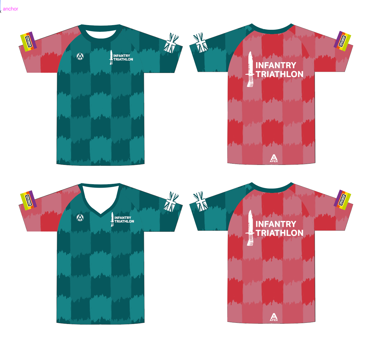 INFANTRY TRI PRO CUSTOM T SHIRT