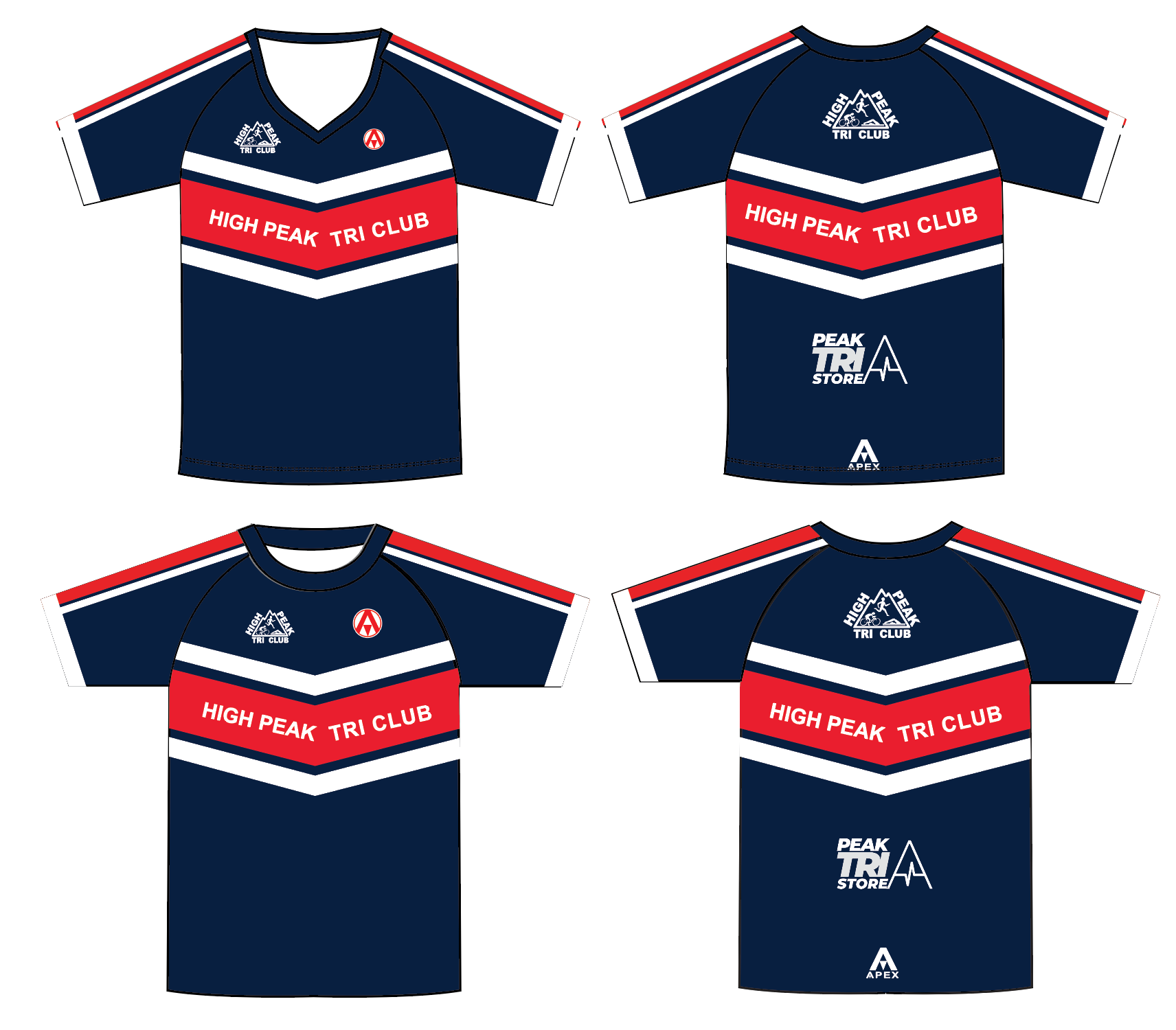 HIGH PEAK PRO CUSTOM T SHIRT
