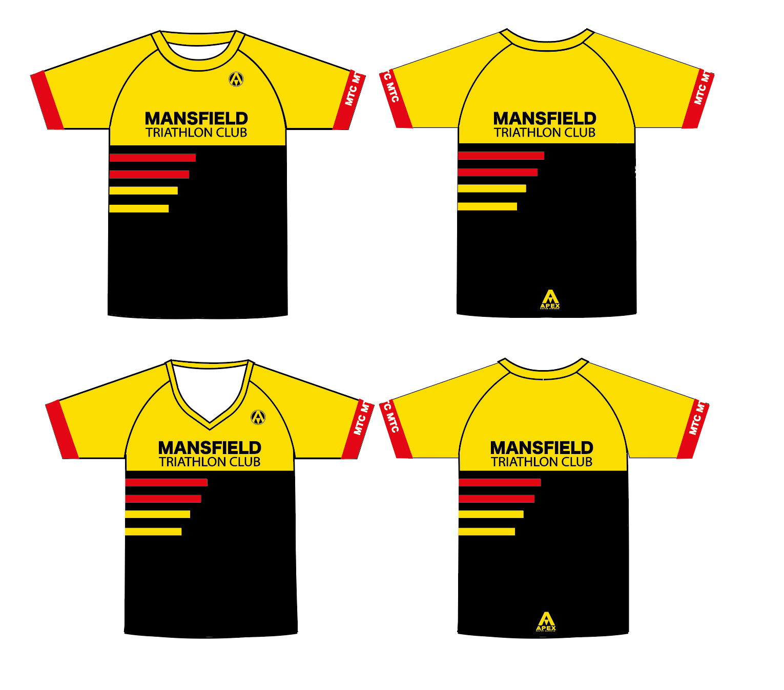 MANSFIELD TRI PRO CUSTOM T SHIRT