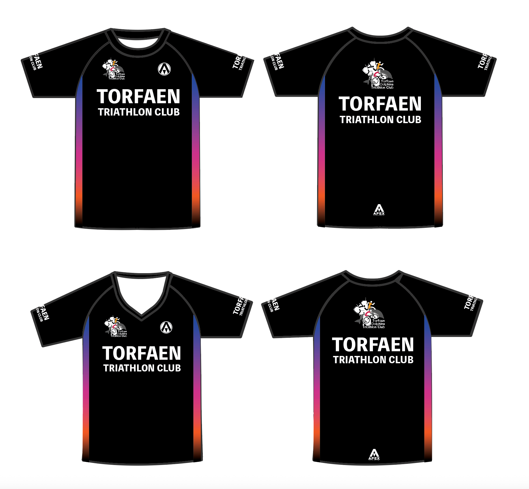 TORFAEN TRI FULL CUSTOM T SHIRT