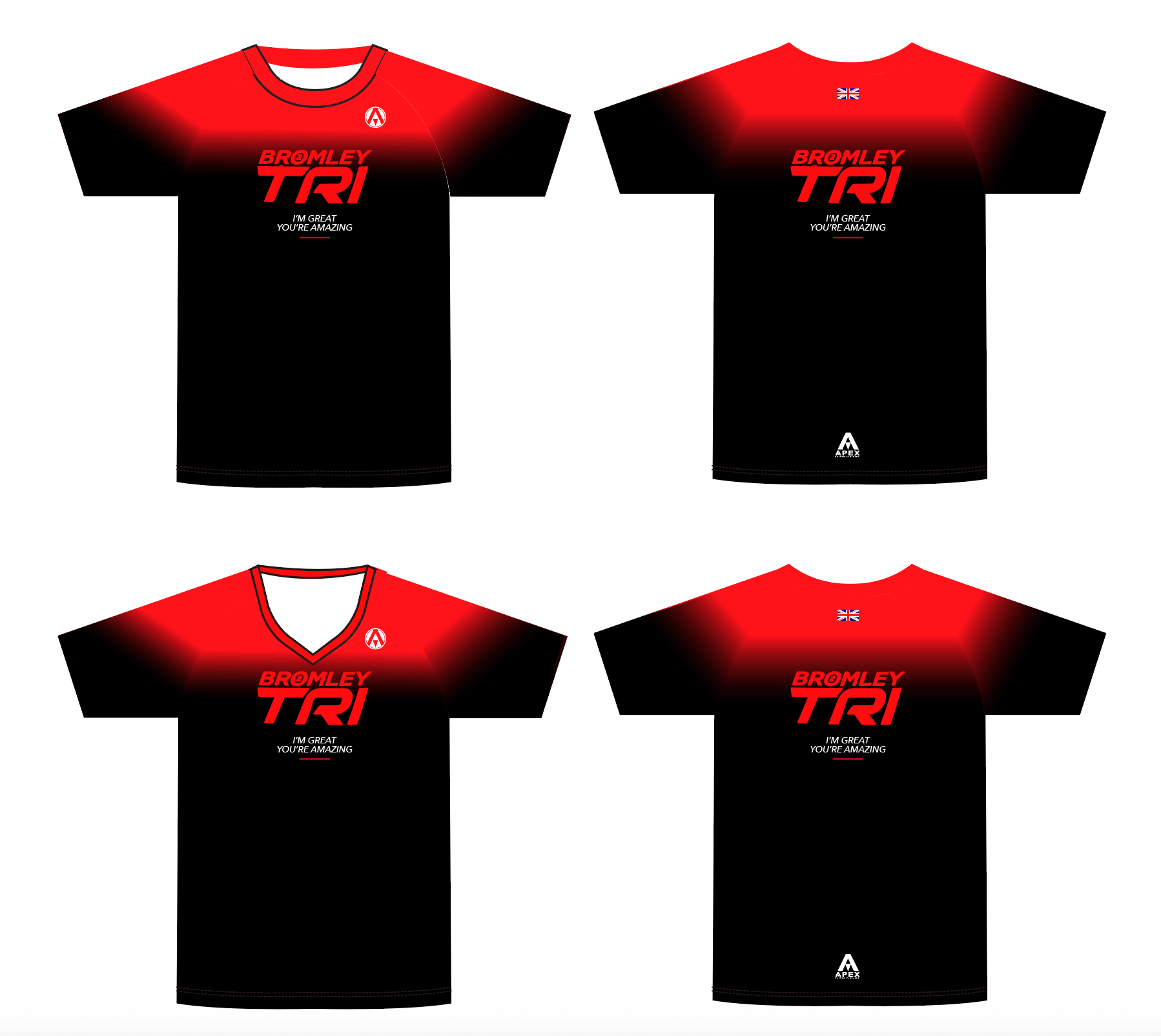 BROMLEY TRI FULL CUSTOM T SHIRT