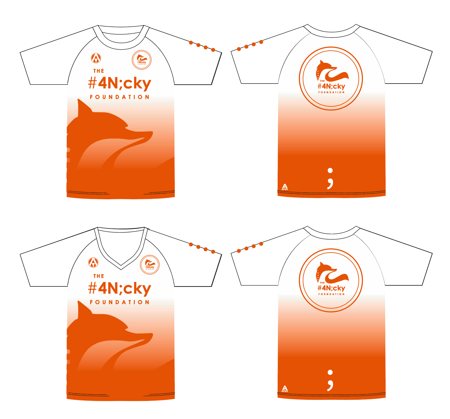 4NICKY FOUNDATION FULL CUSTOM T SHIRT