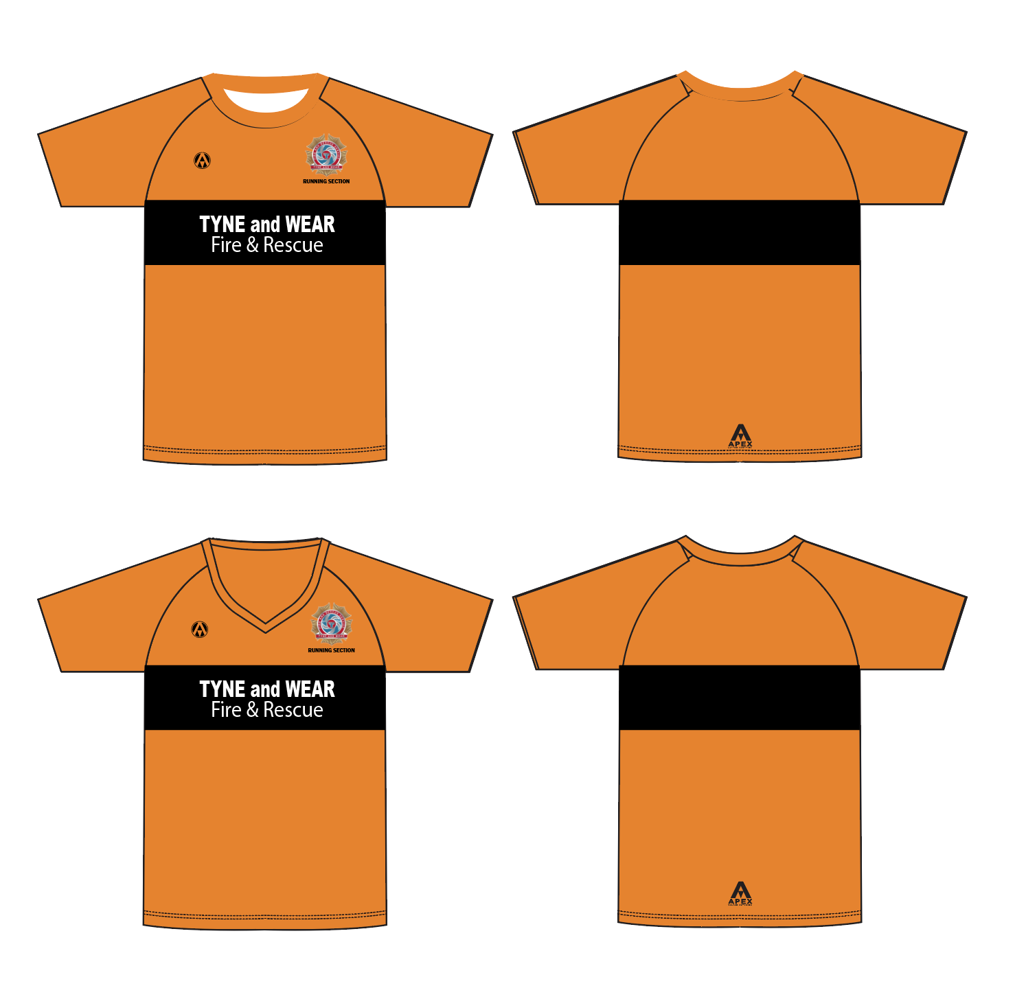 TYNE & WEAR FULL CUSTOM T SHIRT