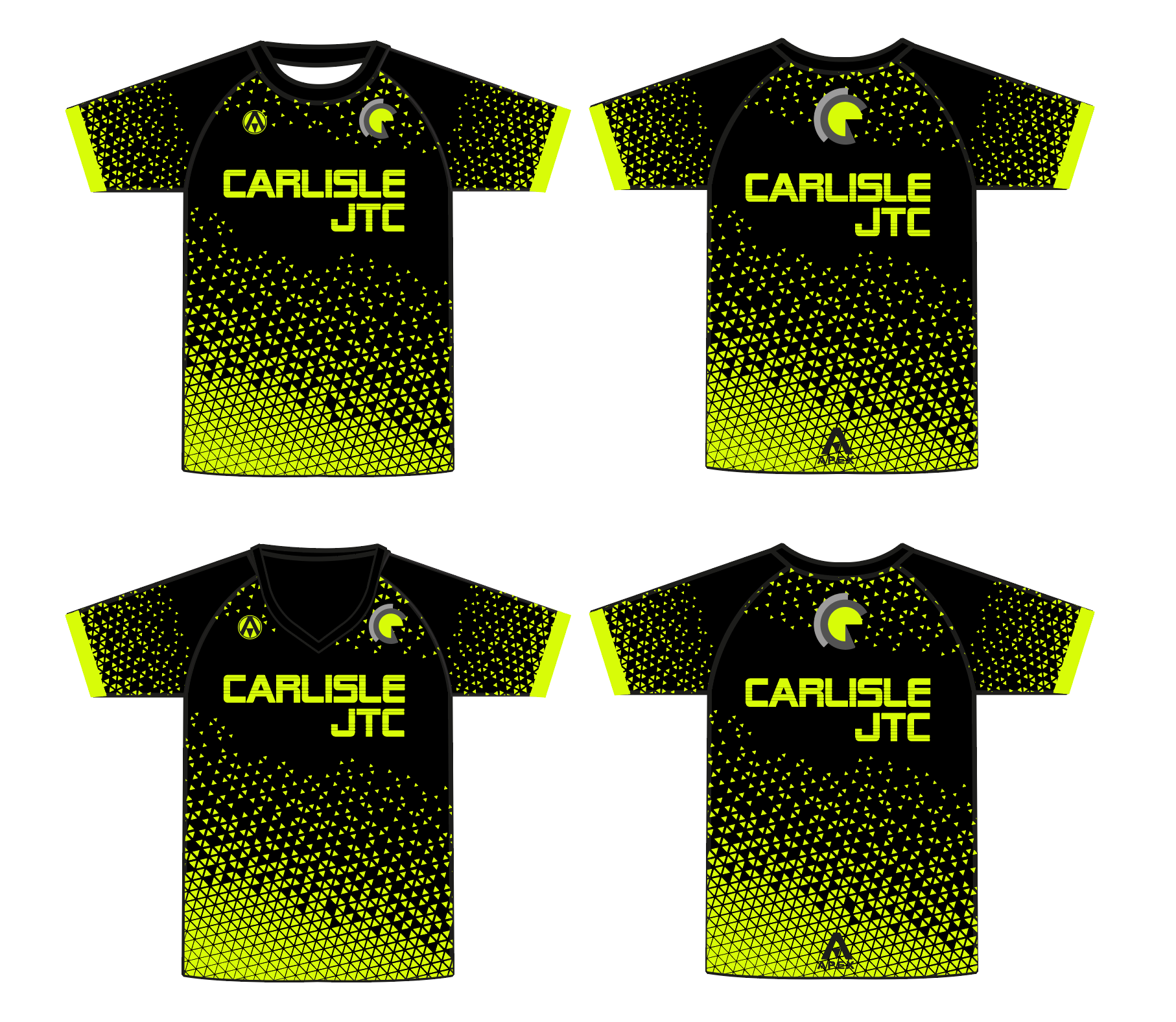 CARLISLE JUNIOR TRI FULL CUSTOM T SHIRT