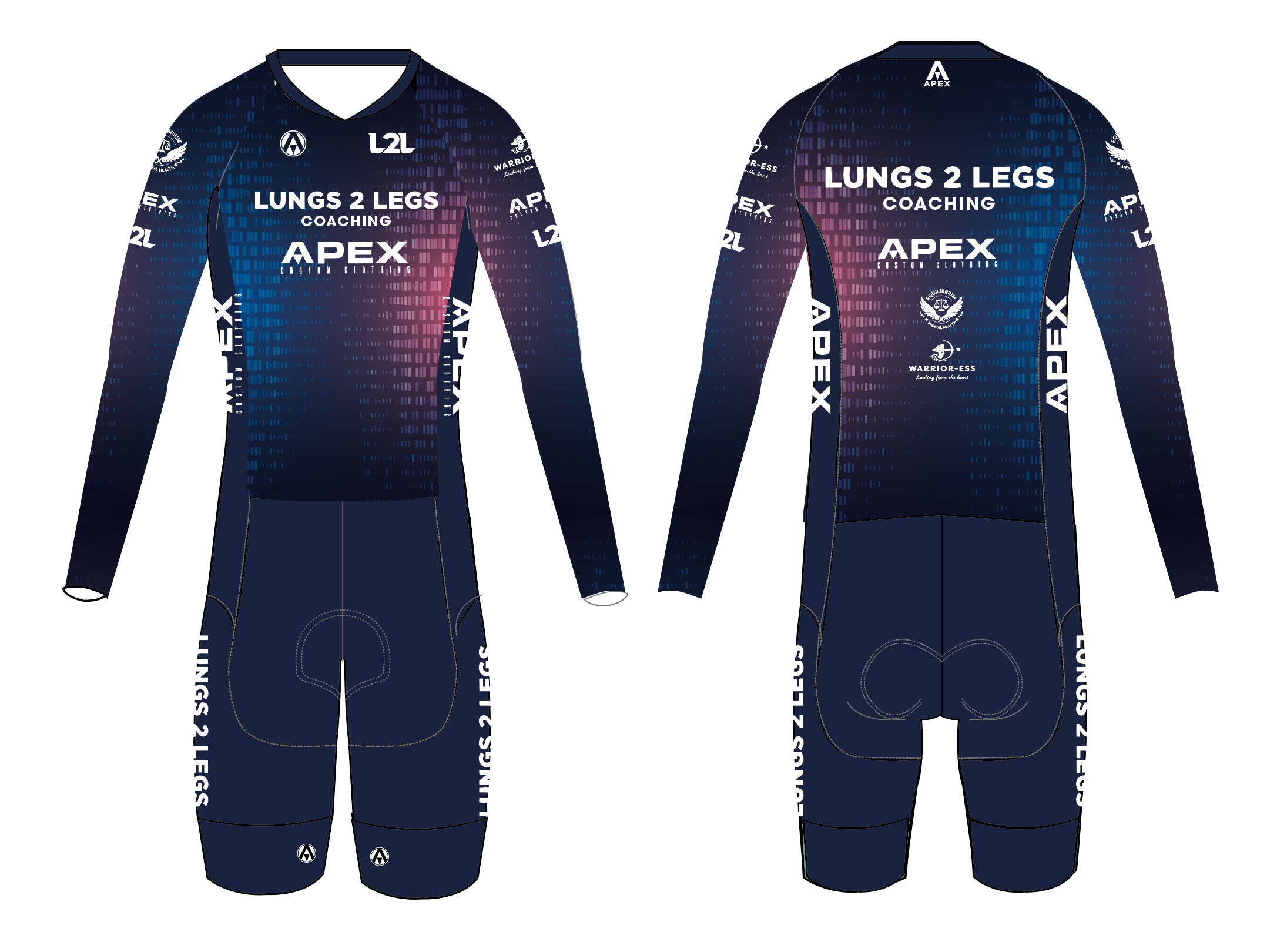 LUNGS 2 LEGS SPEED TT SUIT