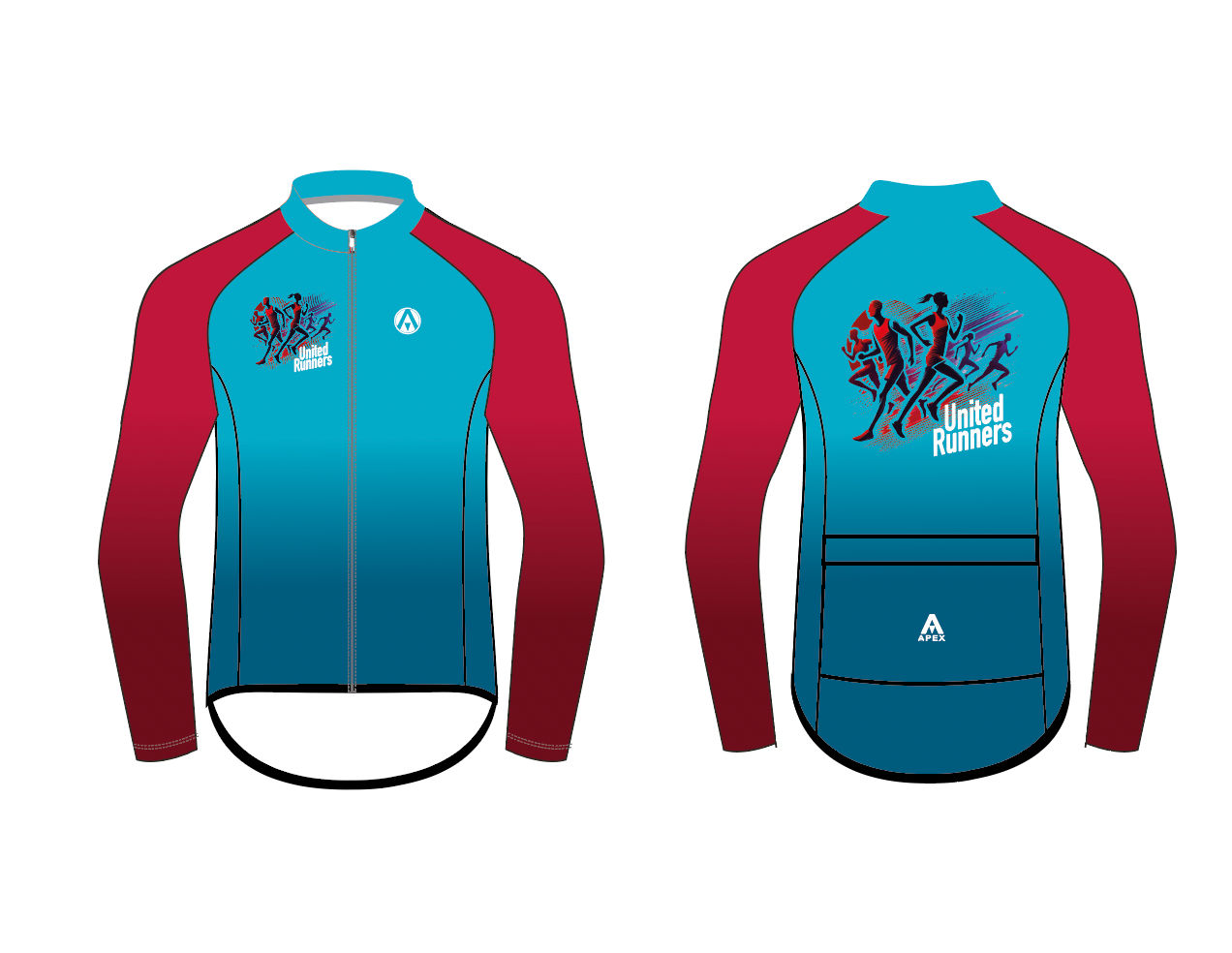 UNITED RUNNERS PRO MISTRAL WATERPROOF RUN JACKET
