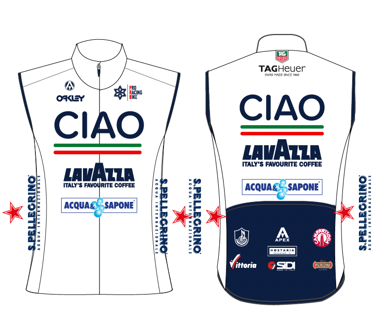 CIAO PRO GILET - WHITE