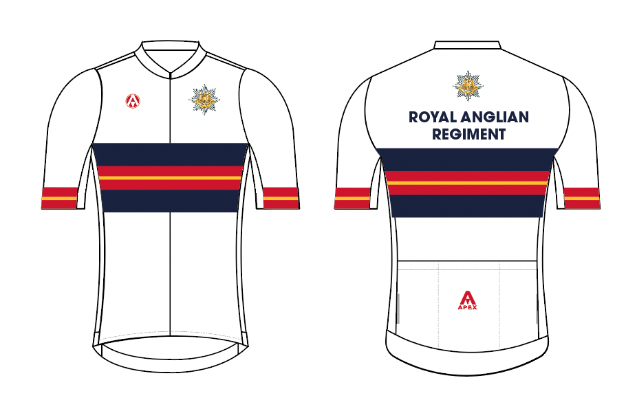 ROYAL ANGLIAN PRO SHORT SLEEVE JERSEY - WHITE