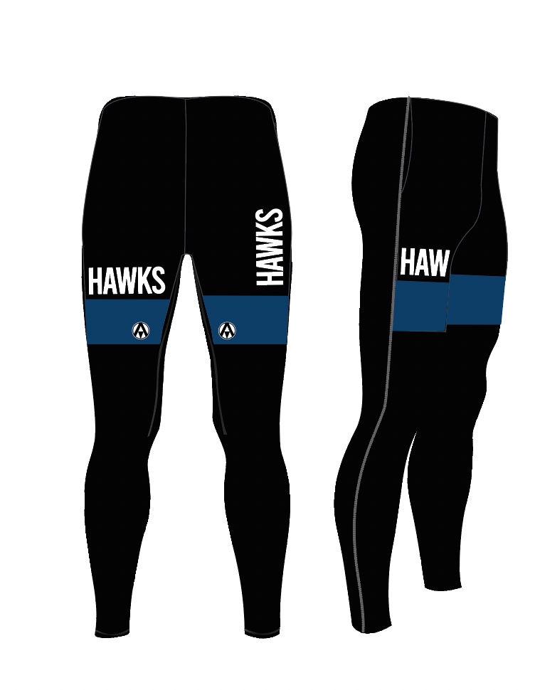 HETTON HAWKS ZIP OFF WARM UP TIGHTS