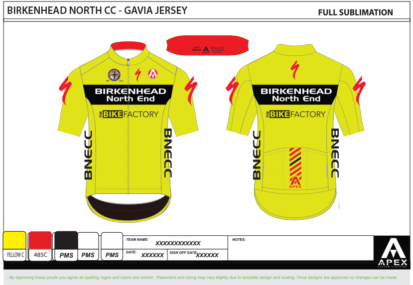 BNECC GAVIA SHORT SLEEVE JERSEY