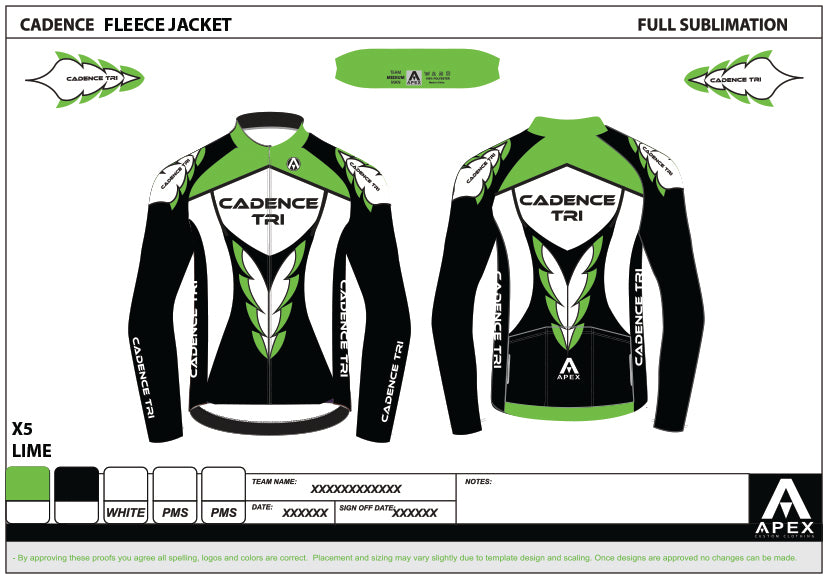 CADENCE TRI FLEECE JACKET