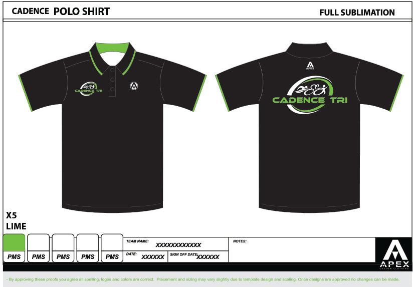 CADENCE TRI POLO SHIRT